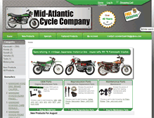 Tablet Screenshot of midatlanticcycle.com